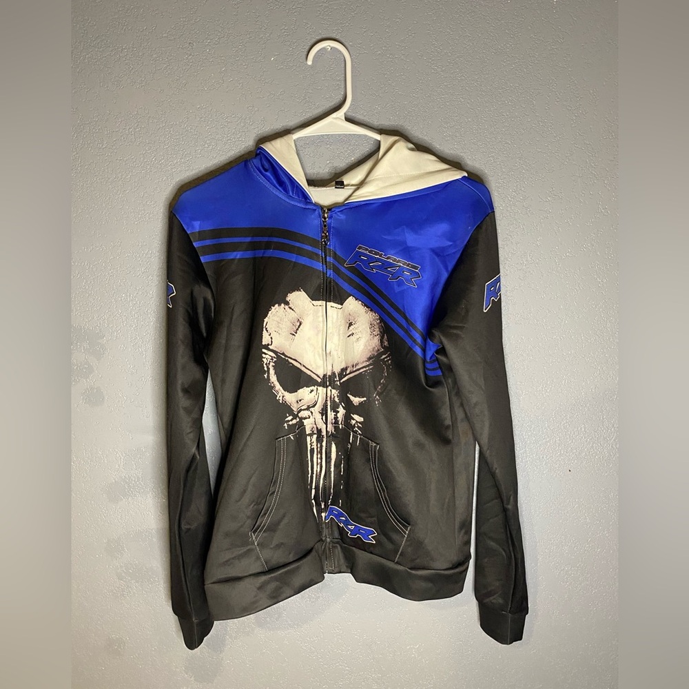 Polaris Razr Skull Punisher Jacket Men's Small *Very Cool*